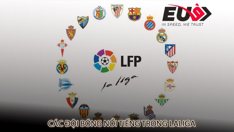 Các đội bóng nổi tiếng trong Laliga