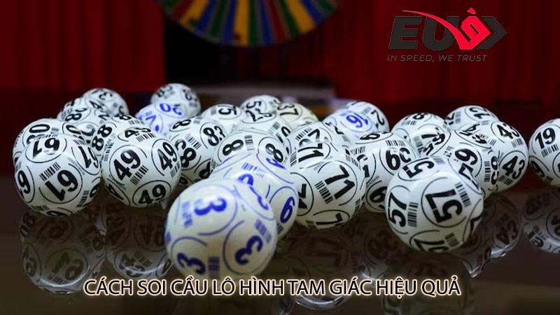 Cách soi cầu lô hình tam giác hiệu quả